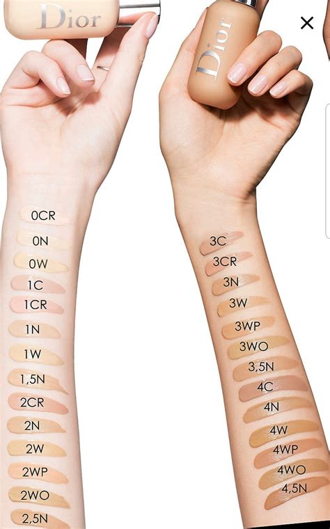 swatches dior backstage foundation|dior backstage foundation sample.